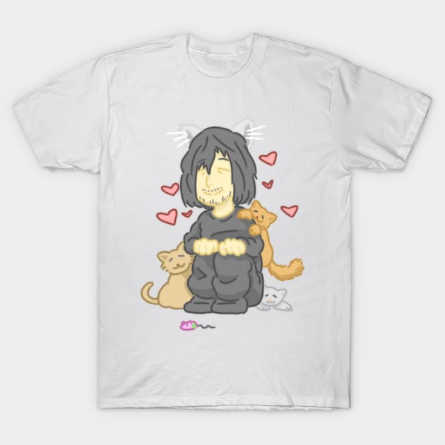 Aizawa cat mom T-Shirt by LadybugDraws